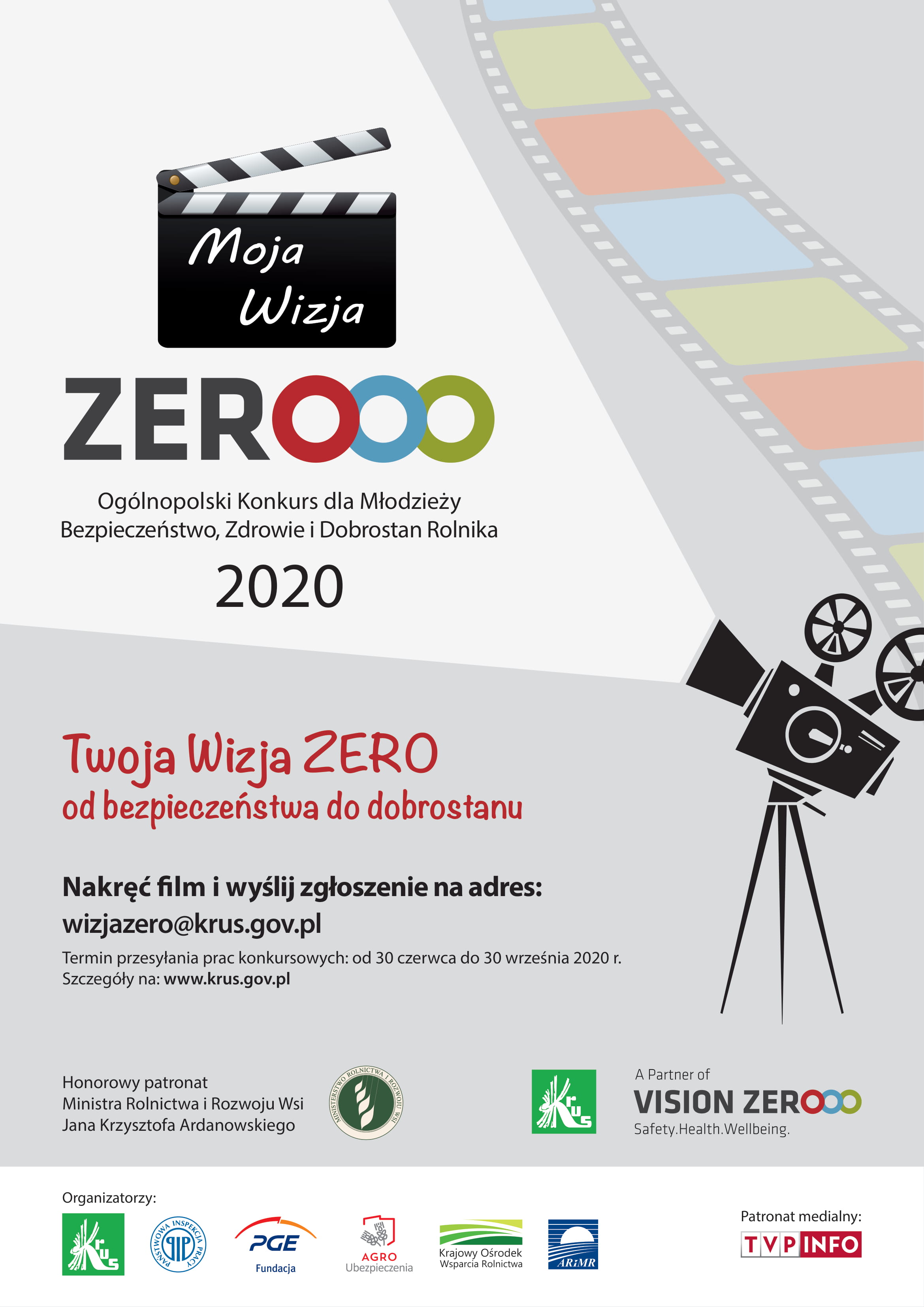 Plakat konkursu Vision Zero 1